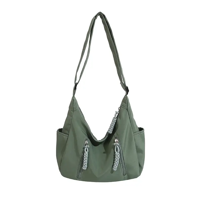 Black Large Capacity Crossbody Bag for Women - Image 9