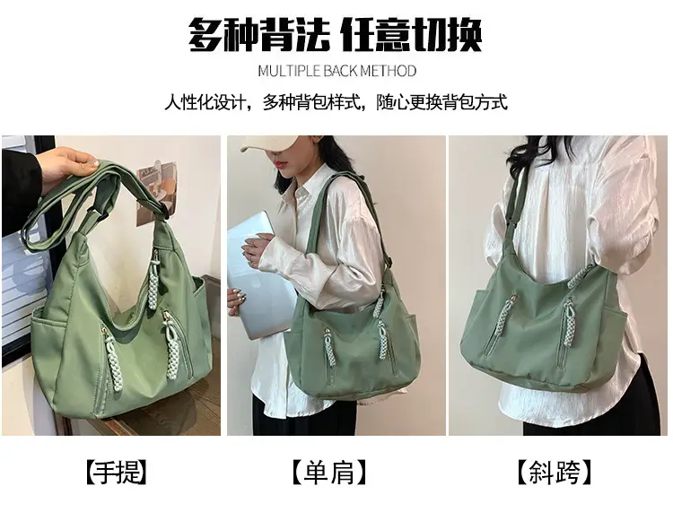 Black Large Capacity Crossbody Bag for Women — feature 12
