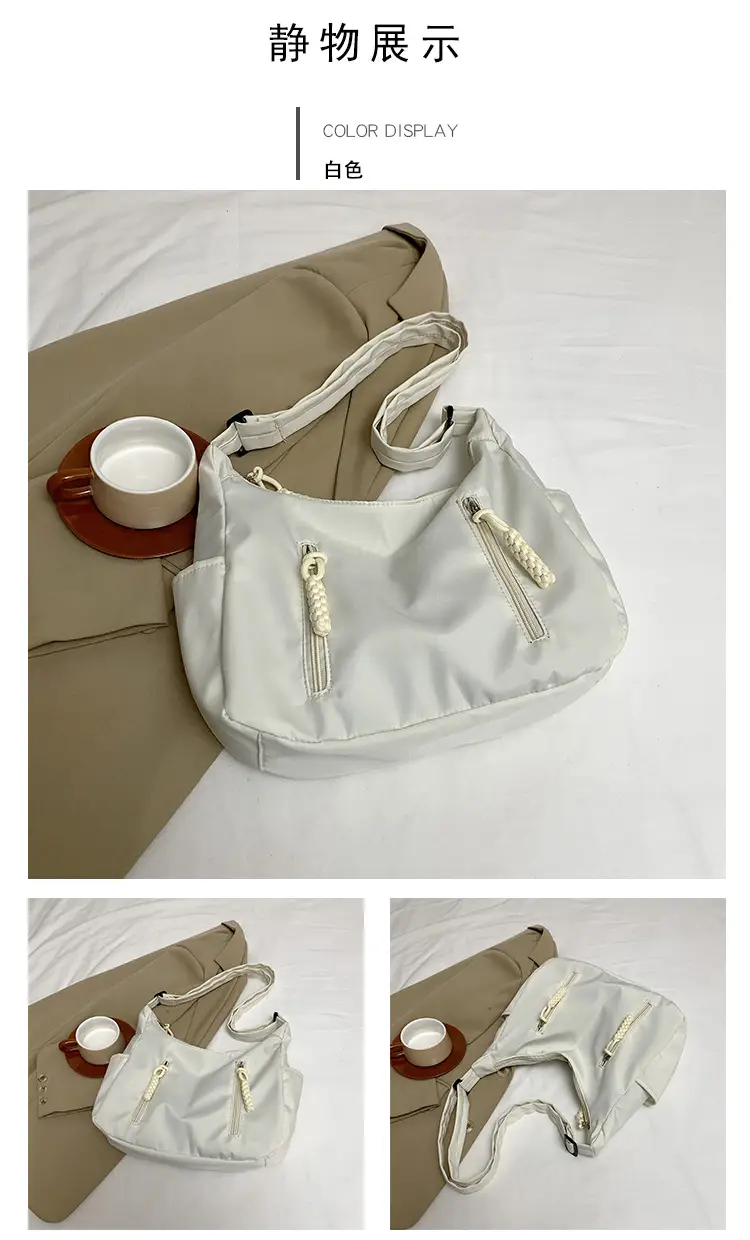 Black Large Capacity Crossbody Bag for Women — feature 13