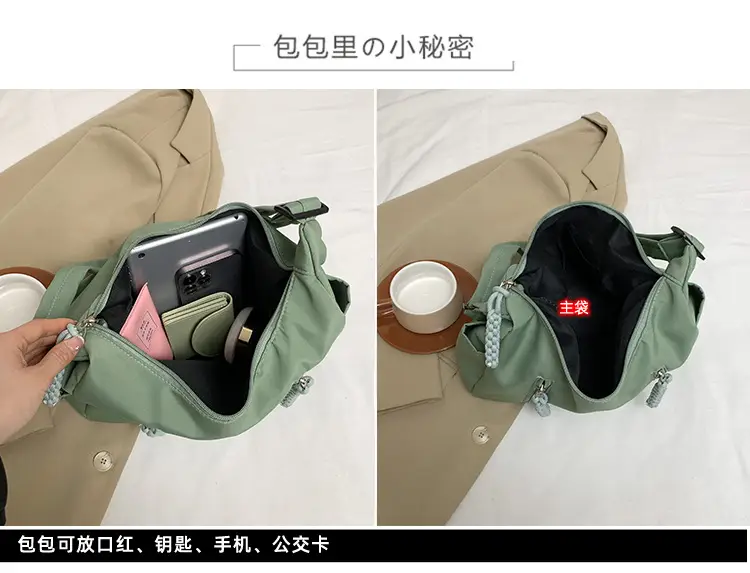 Black Large Capacity Crossbody Bag for Women — feature 4