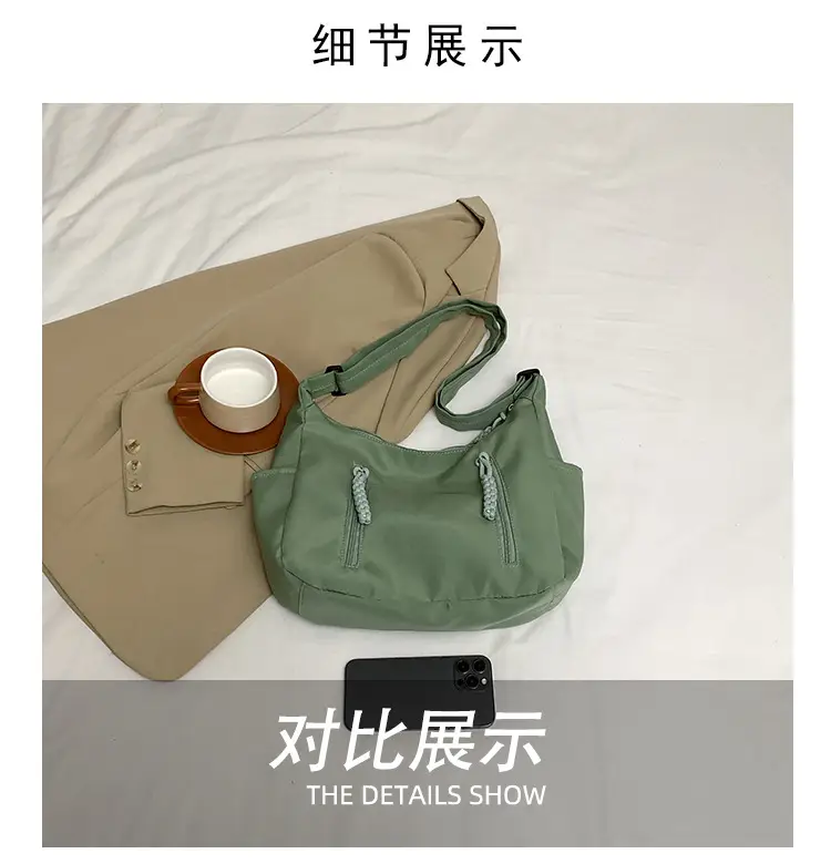 Black Large Capacity Crossbody Bag for Women — feature 5