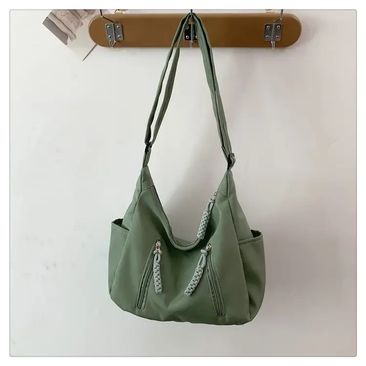 Black Large Capacity Crossbody Bag for Women - Image 3