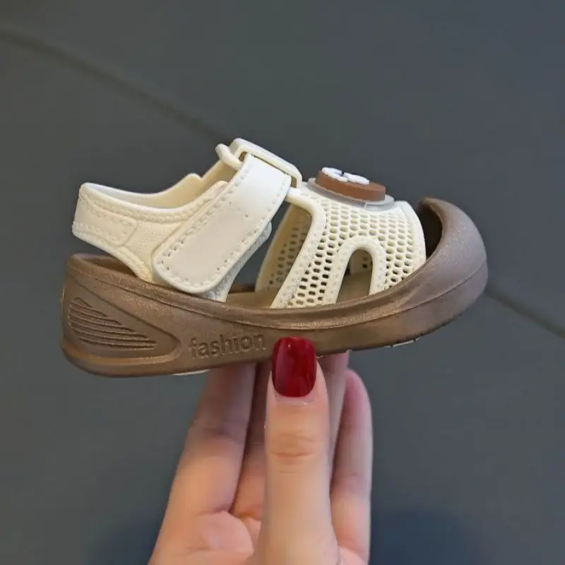 Toddler Shoes 2026 New Model for Young Children, Closed-Toe Girls' Sandals, Non-Slip Summer Baby Shoes, Cross-Border Shipping - Image 10