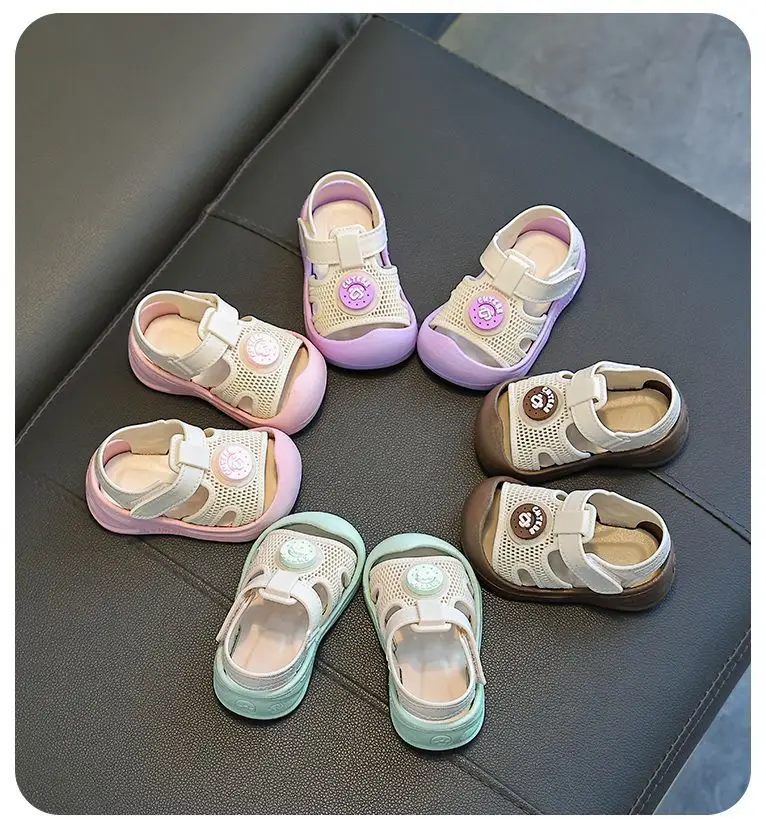 Toddler Shoes 2026 New Model for Young Children, Closed-Toe Girls' Sandals, Non-Slip Summer Baby Shoes, Cross-Border Shipping — feature 12