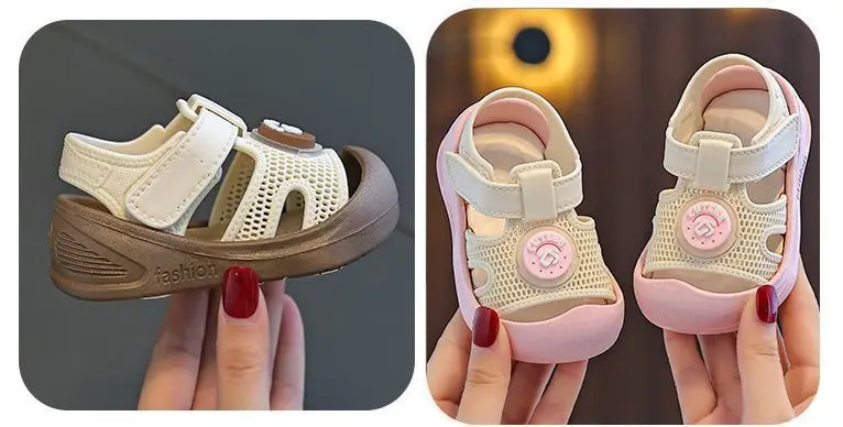 Toddler Shoes 2026 New Model for Young Children, Closed-Toe Girls' Sandals, Non-Slip Summer Baby Shoes, Cross-Border Shipping — feature 13