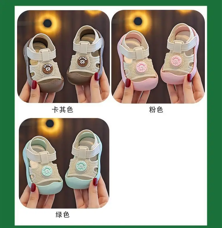 Toddler Shoes 2026 New Model for Young Children, Closed-Toe Girls' Sandals, Non-Slip Summer Baby Shoes, Cross-Border Shipping — feature 6
