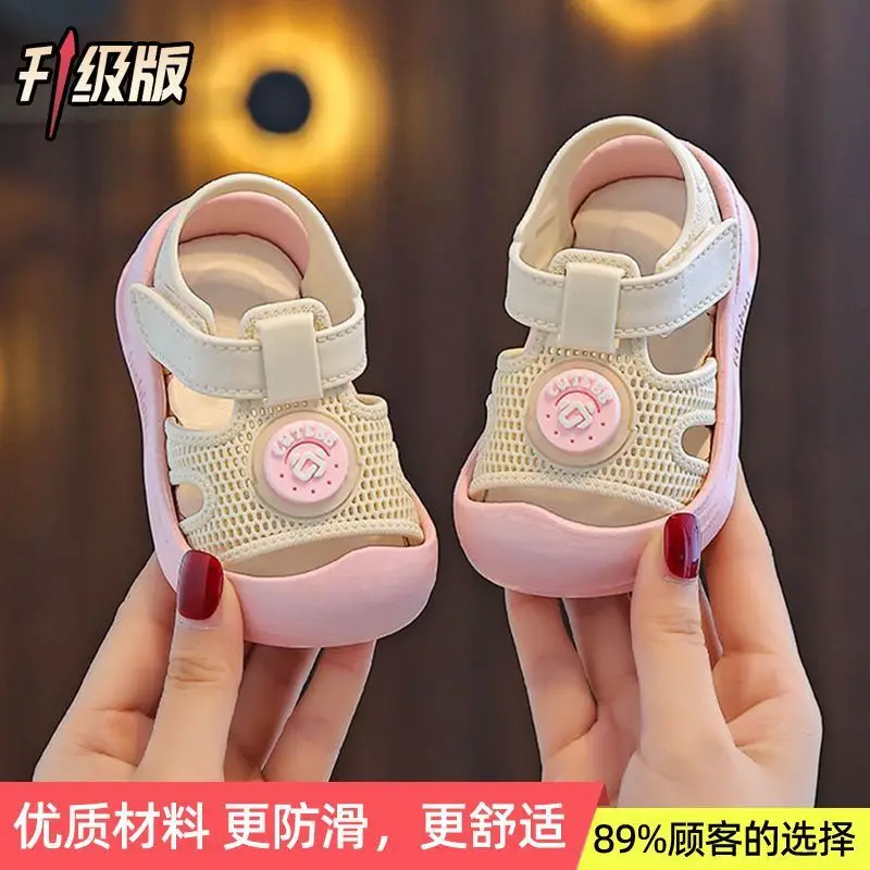 Toddler Shoes 2026 New Model for Young Children, Closed-Toe Girls' Sandals, Non-Slip Summer Baby Shoes, Cross-Border Shipping - Image 6