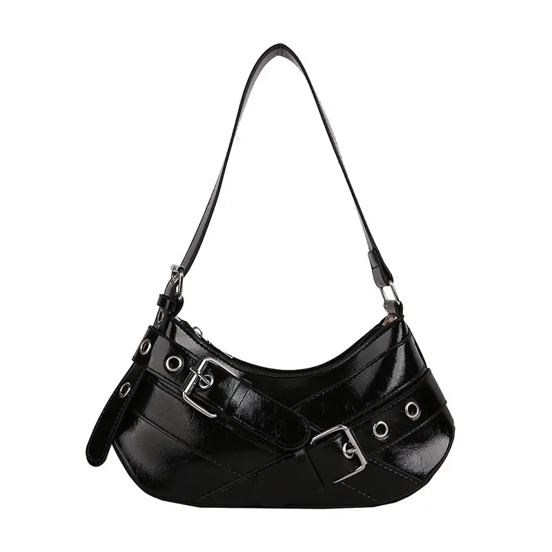 White Leather Shoulder Bag for Women Travel High-End Luxury - Image 9
