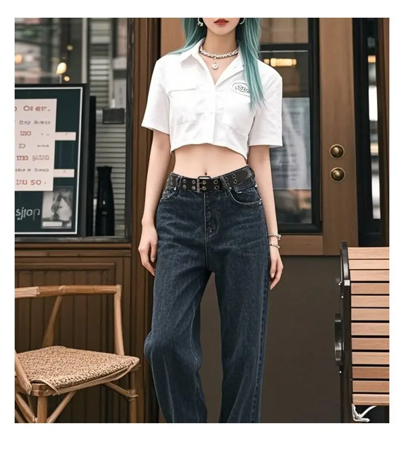 Coffee Metal Double-Pin Buckle Belt for Women — feature 21
