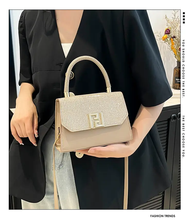 Pink Glitter Shoulder Bag for Women 2025 — feature 1
