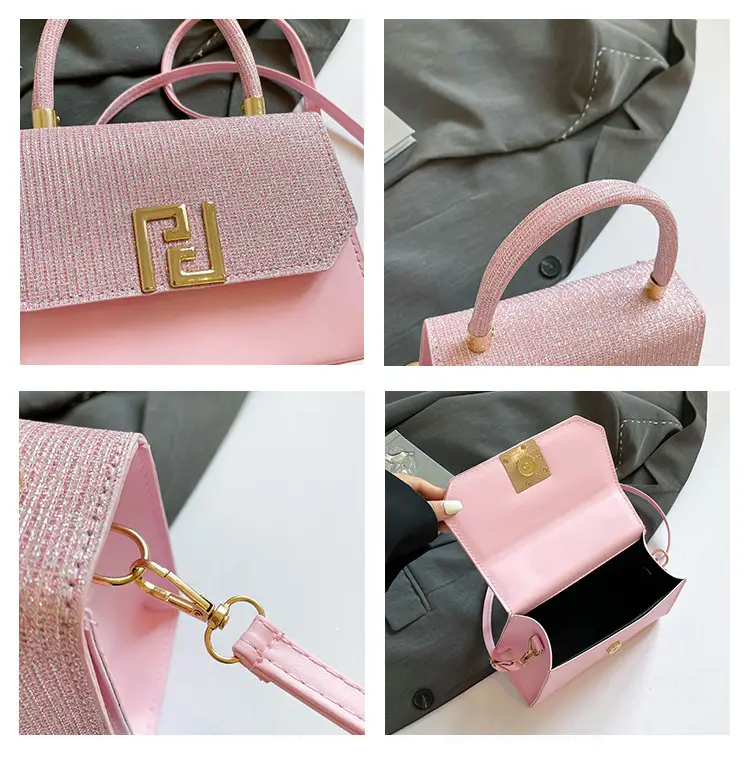 Pink Glitter Shoulder Bag for Women 2025 — feature 10