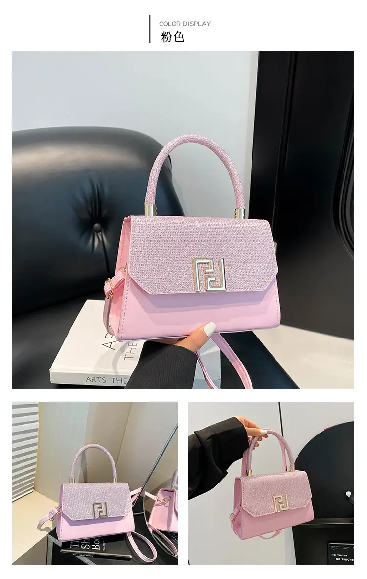 Pink Glitter Shoulder Bag for Women 2025 — feature 24