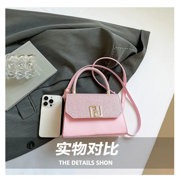 Pink Glitter Shoulder Bag for Women 2025 — feature 6