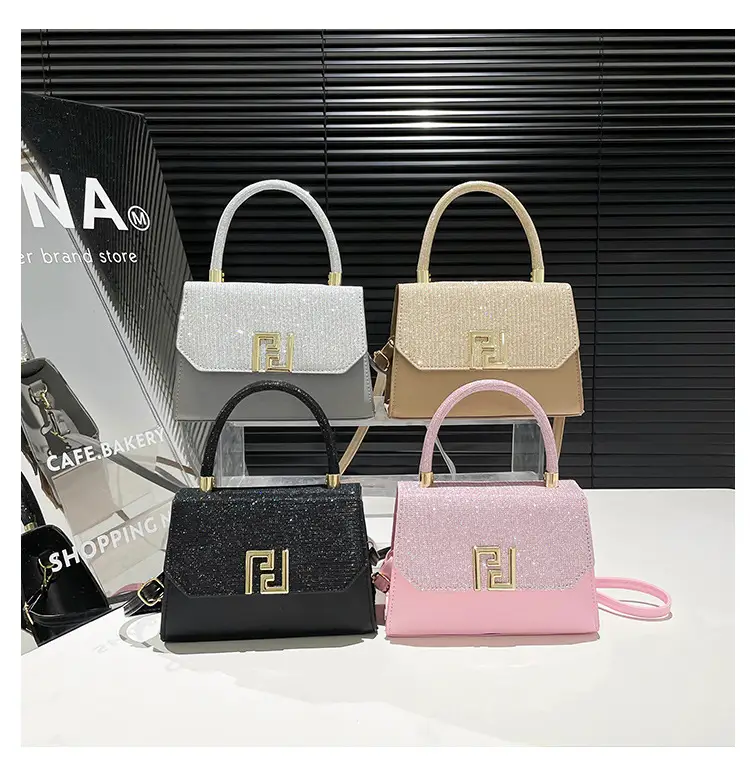 Pink Glitter Shoulder Bag for Women 2025 — feature 8