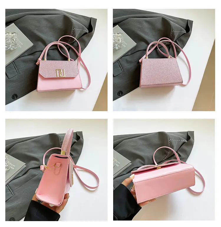 Pink Glitter Shoulder Bag for Women 2025 — feature 9