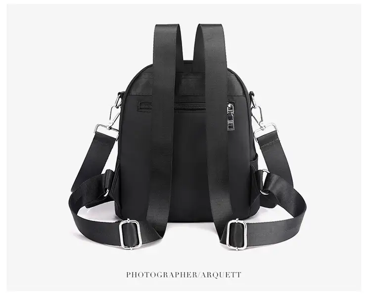 Women's Mini Nylon Backpack Shoulder Bag Lightweight School Travel — feature 21