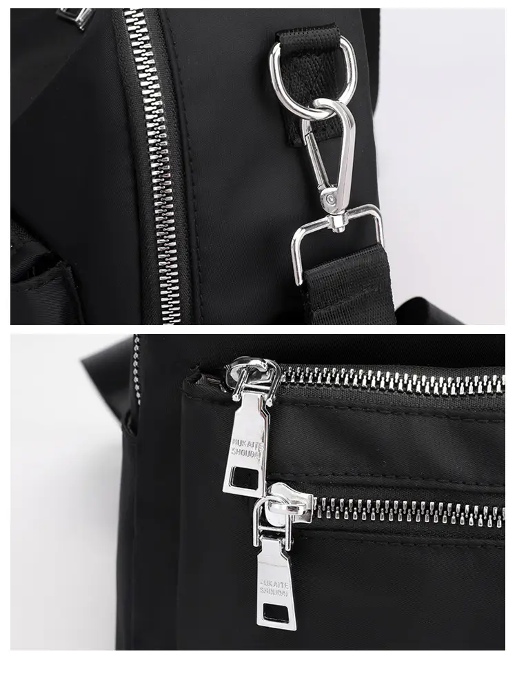 Women's Mini Nylon Backpack Shoulder Bag Lightweight School Travel — feature 23