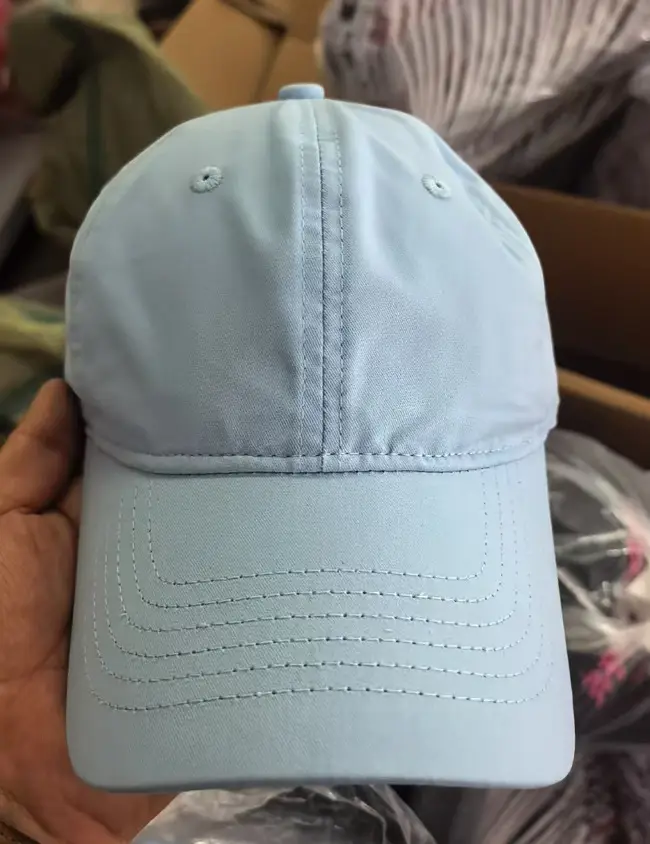 Turquoise Baseball Cap Cotton Duckbill Unisex All Season - Image 13