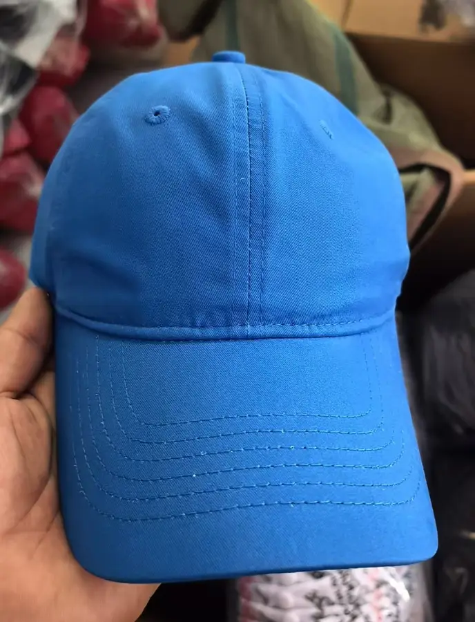 Turquoise Baseball Cap Cotton Duckbill Unisex All Season - Image 14