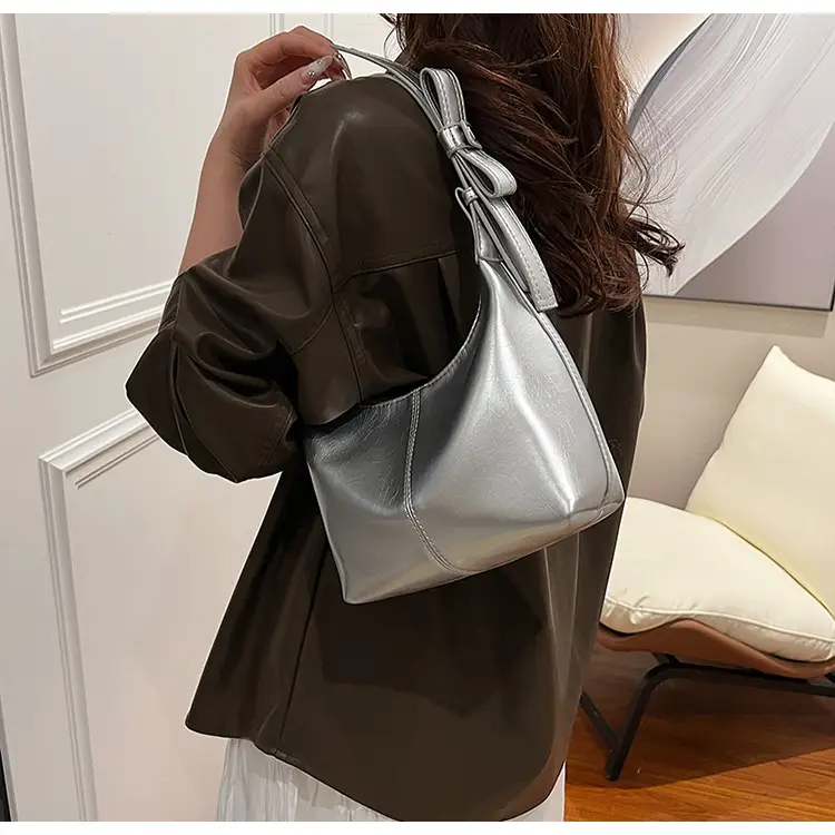 Silver Textured Crossbody Bag for Women 2025 — feature 17