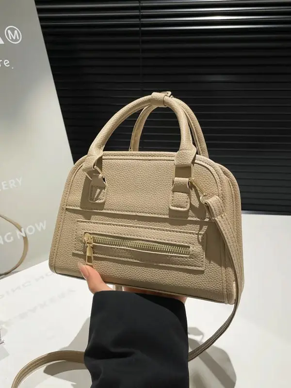 Black Leather Shoulder Bag for Women 2026 - Image 9