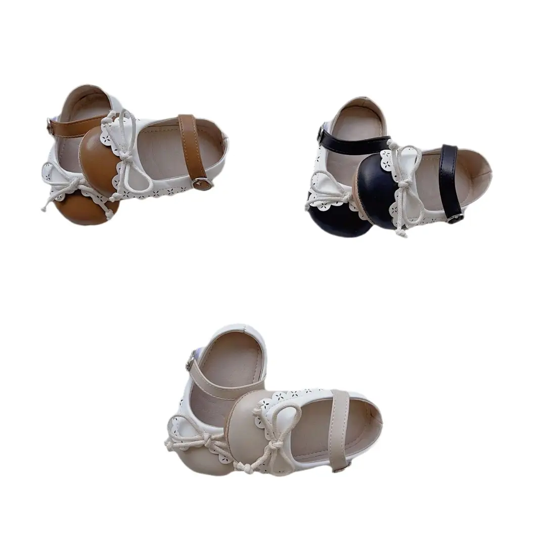 Cross-Border Wholesale Baby Toddler Shoes Soft Sole Baby Girl Pu Shoes Non-Falling Soft Princess Shoes Bow Non-Slip Soft Sole - Image 7