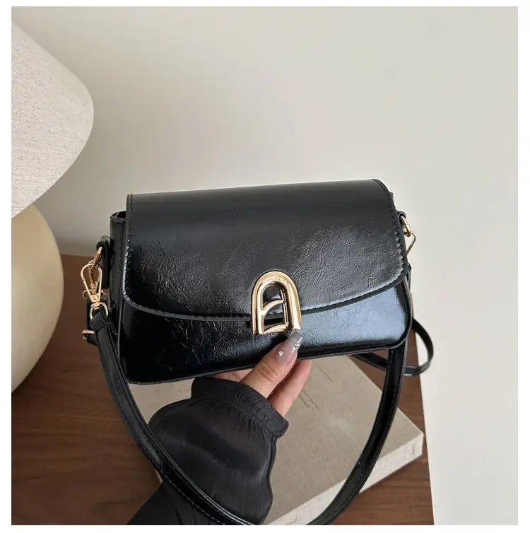 French Style Women Shoulder Crossbody Bag Brown 2025 — feature 20