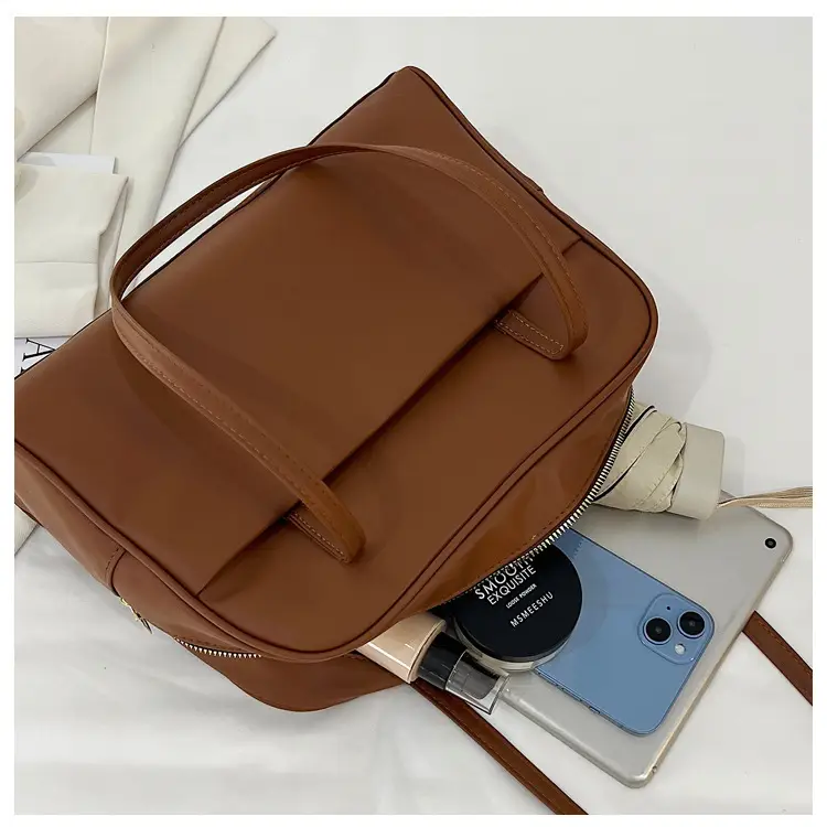 Korean Style Large Cap Bag Women Autum 2024 — feature 4