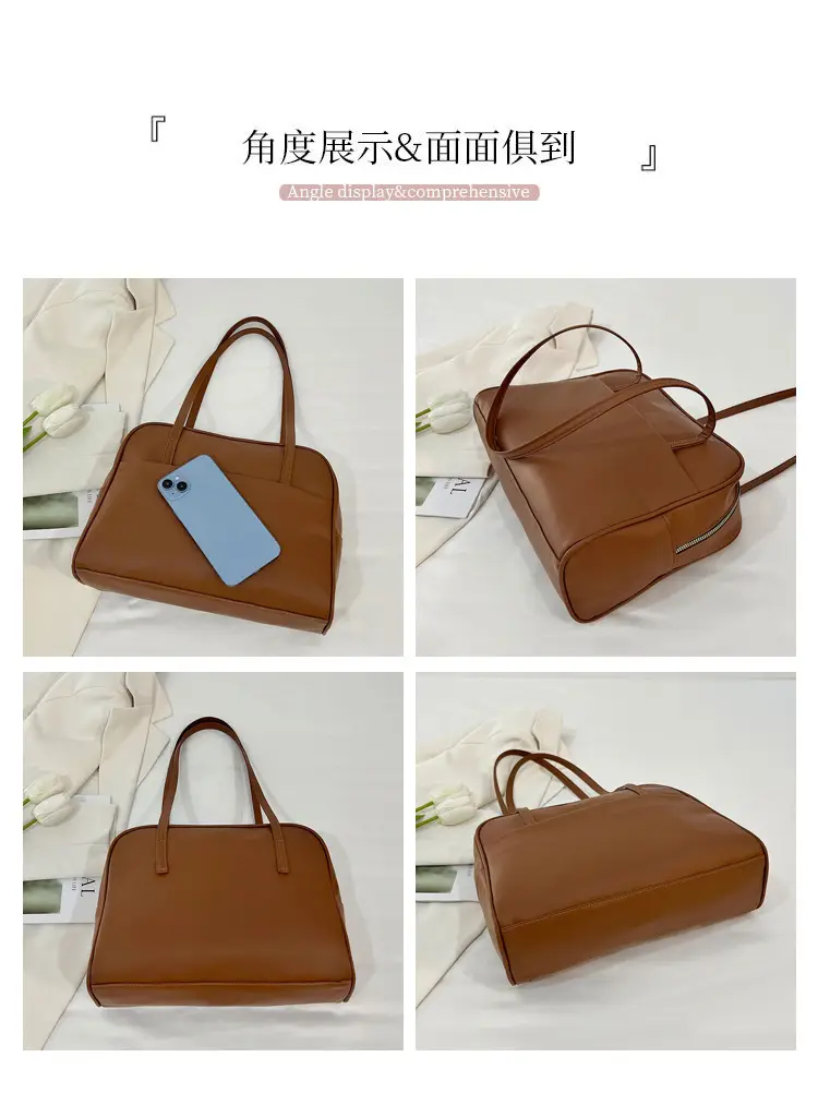 Korean Style Large Cap Bag Women Autum 2024 — feature 5