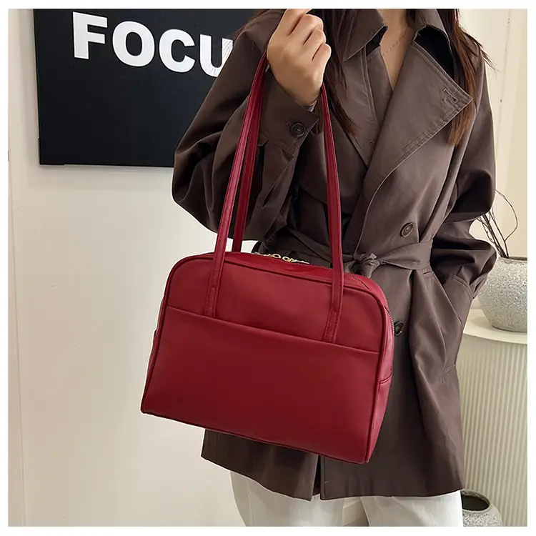 Korean Style Large Cap Bag Women Autum 2024 — feature 8