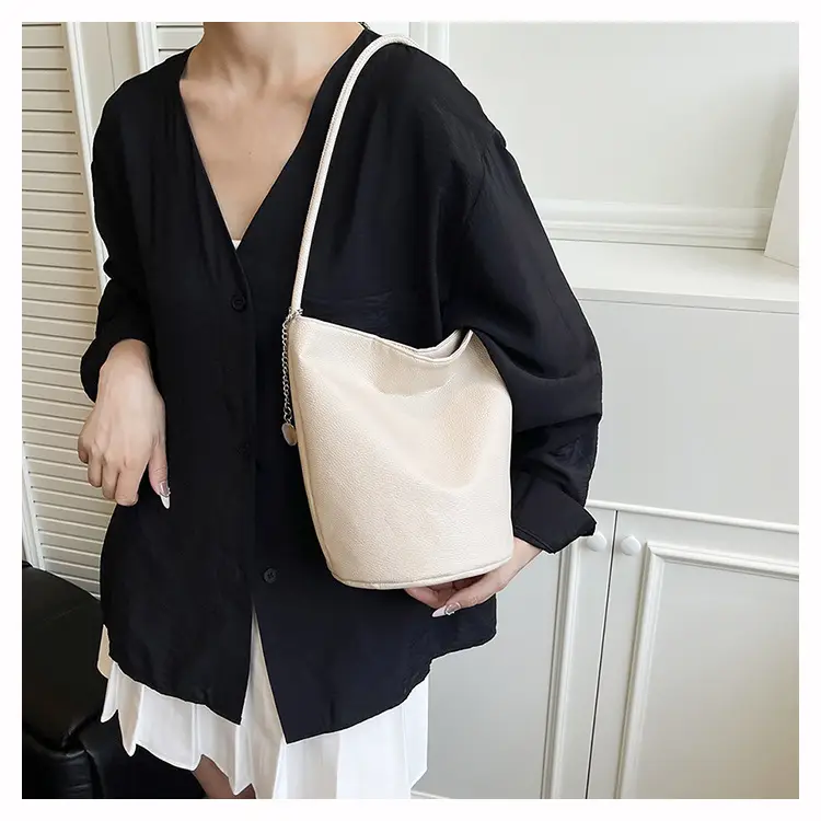 2025 Korean Style Soft Satchel Bucket Bag for Women — feature 13
