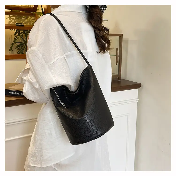 2025 Korean Style Soft Satchel Bucket Bag for Women — feature 15