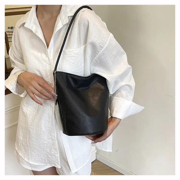2025 Korean Style Soft Satchel Bucket Bag for Women — feature 17