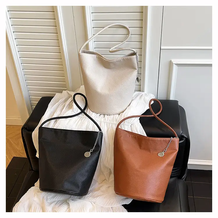 2025 Korean Style Soft Satchel Bucket Bag for Women — feature 21