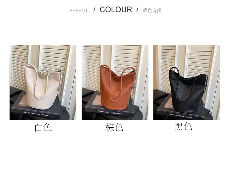 2025 Korean Style Soft Satchel Bucket Bag for Women — feature 3