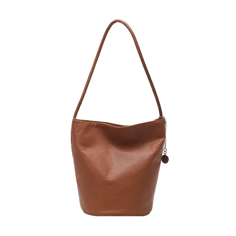 2025 Korean Style Soft Satchel Bucket Bag for Women - Image 2