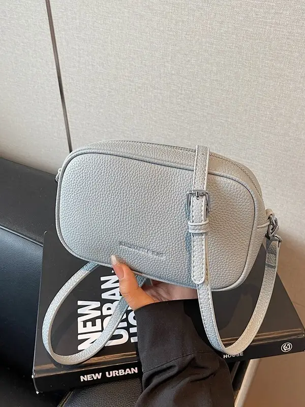 Crossbody Bag Women Square Light Grey 2026 - Image 8