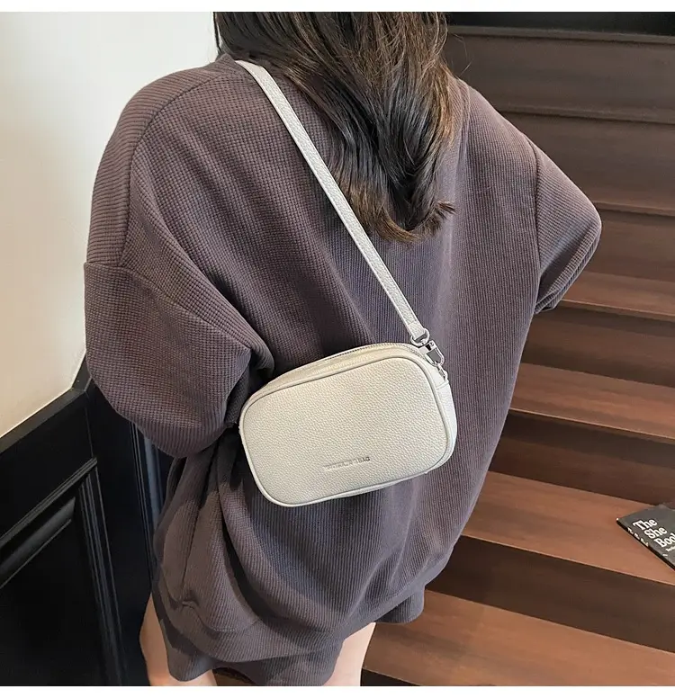 Crossbody Bag Women Square Light Grey 2026 — feature 11