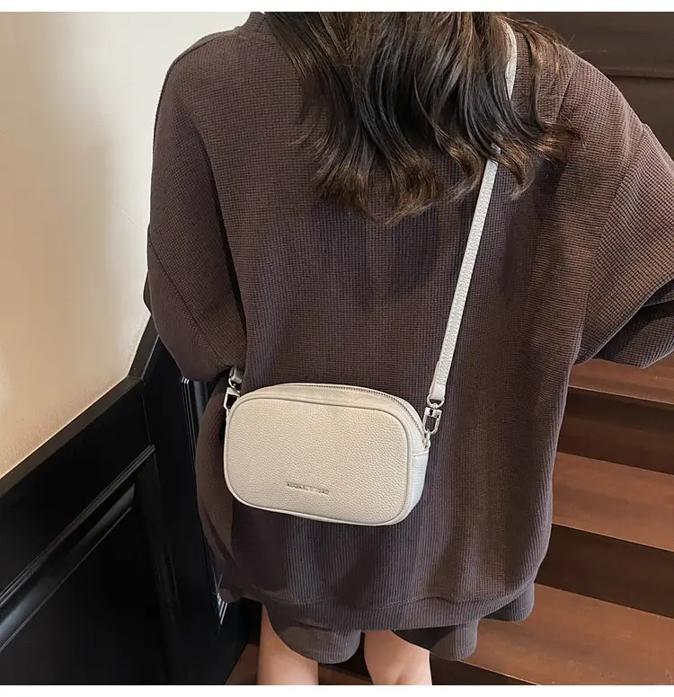 Crossbody Bag Women Square Light Grey 2026 — feature 12