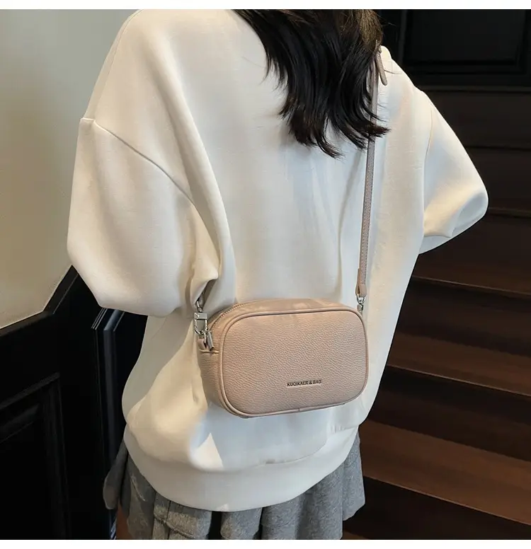 Crossbody Bag Women Square Light Grey 2026 — feature 15