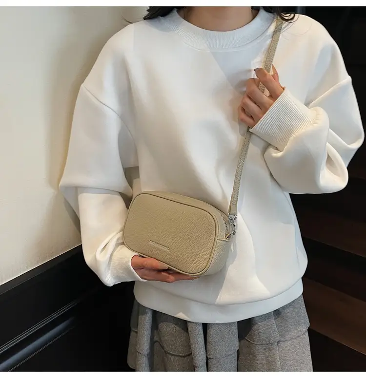 Crossbody Bag Women Square Light Grey 2026 — feature 19