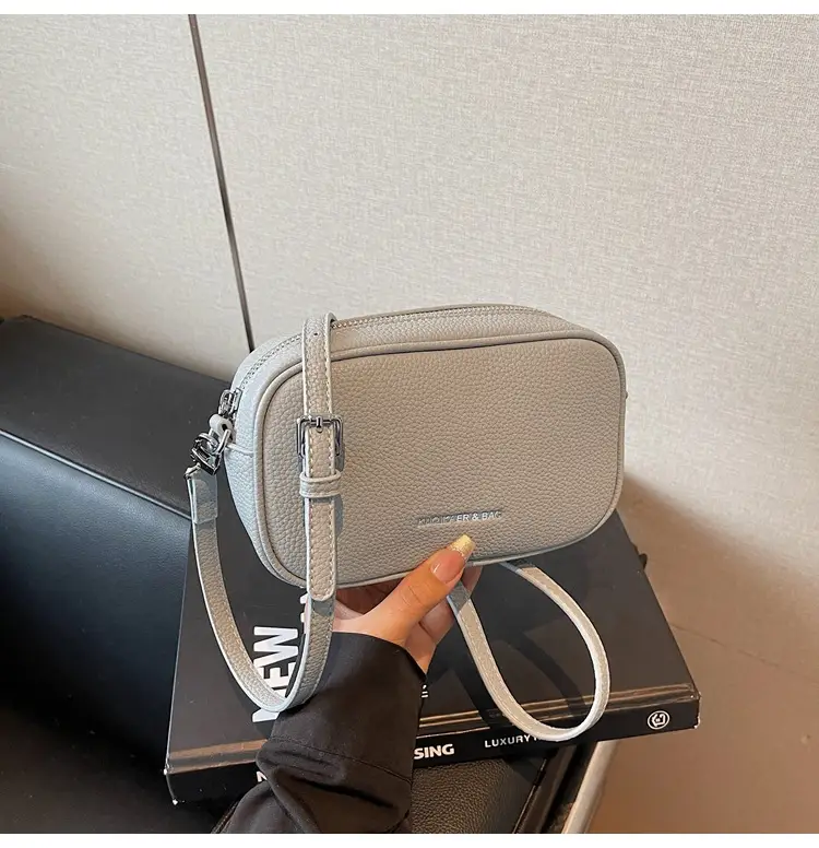 Crossbody Bag Women Square Light Grey 2026 — feature 30