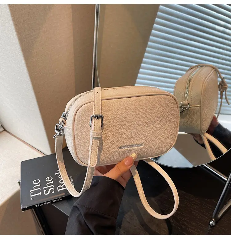 Crossbody Bag Women Square Light Grey 2026 — feature 32