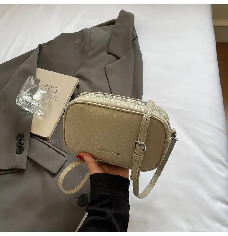 Crossbody Bag Women Square Light Grey 2026 — feature 36