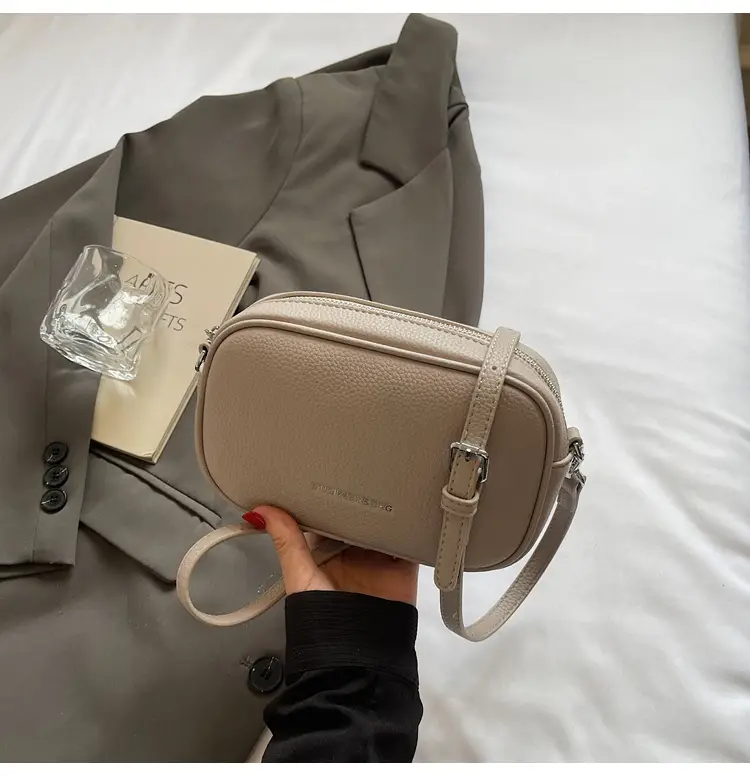 Crossbody Bag Women Square Light Grey 2026 — feature 38