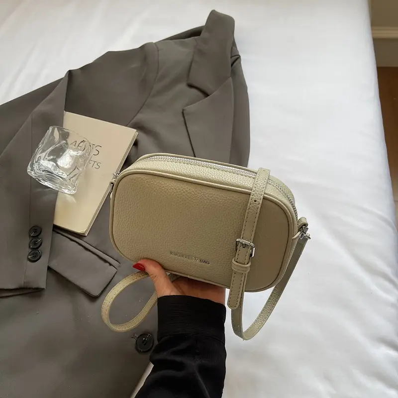 Crossbody Bag Women Square Light Grey 2026 - Image 5