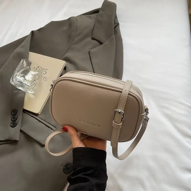 Crossbody Bag Women Square Light Grey 2026 - Image 6