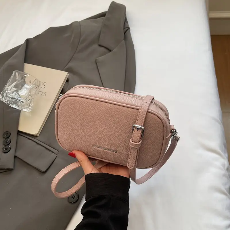 Crossbody Bag Women Square Light Grey 2026 - Image 7