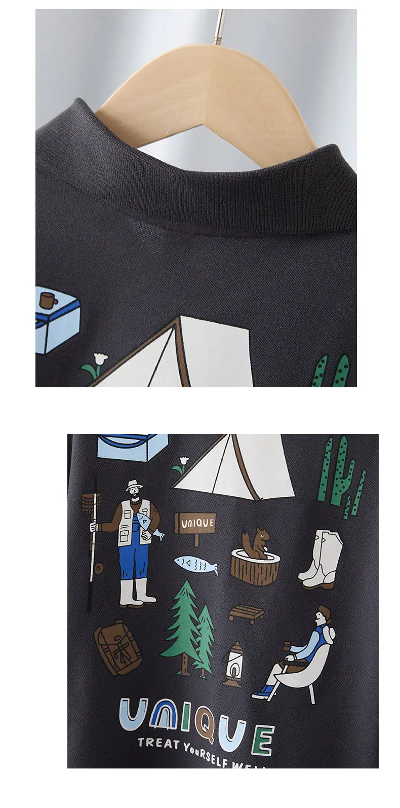 Boys Green Polo T-Shirt 2025 New Kidsren — feature 11
