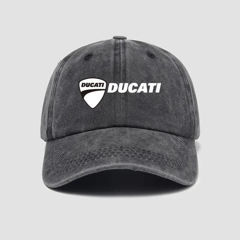 Ducati Logo Baseball Cap Men Women Sun Hat - Image 2